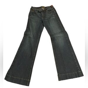 Vintage WORN flared stretch jeans size 8 🔥HOST PICK🔥